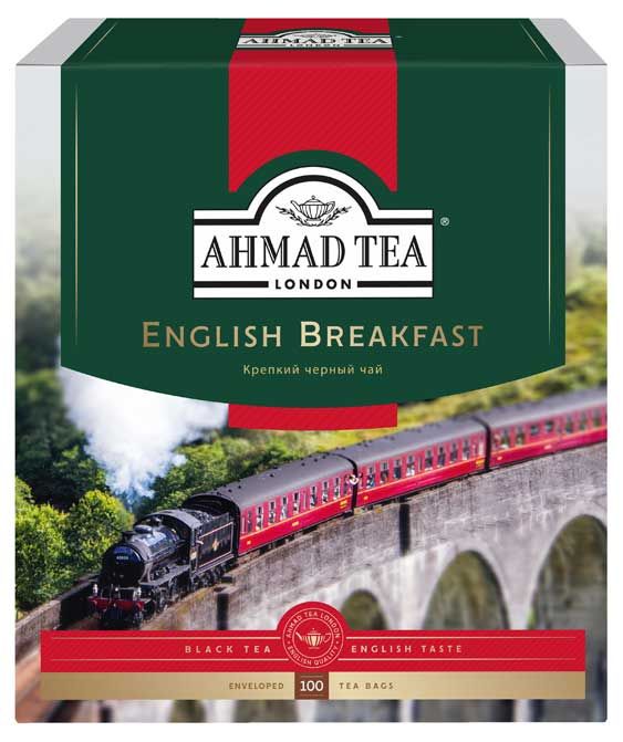 Ahmad Tea Чай черный Ahmad Tea Английский завтрак в пакетиках, 100х2 г