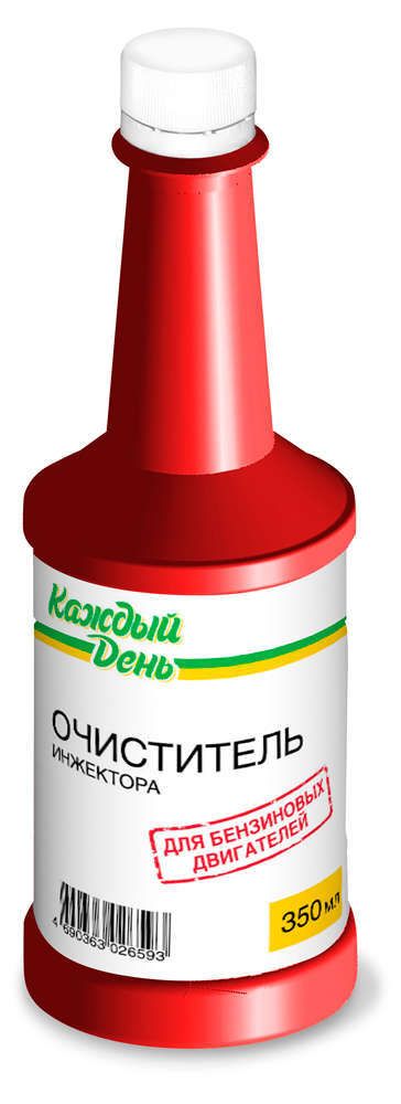 Каждый день Очиститель инжектора Каждый день для бензиновых двигателей, 350 мл