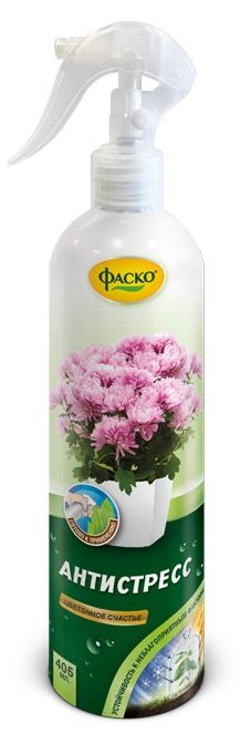 Фаско Удобрение для пересадки растений Фаско Цветочное счастье Антистресс минеральное, 405 мл