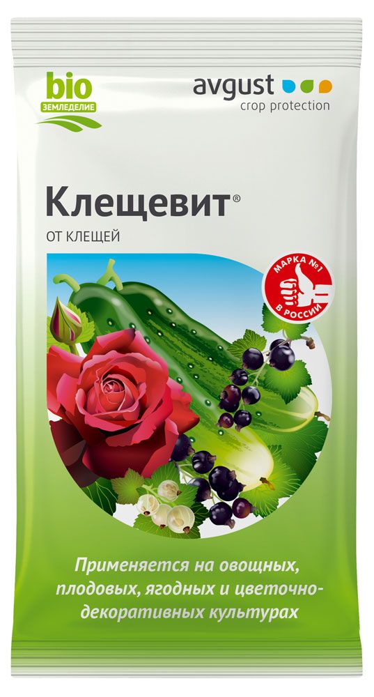 Август Биопрепарат от клещей Avgust Клещевит, 4 мл