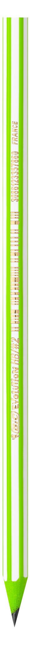 BIC Карандаш чернографитовый BIC в полоску HB, 1 шт