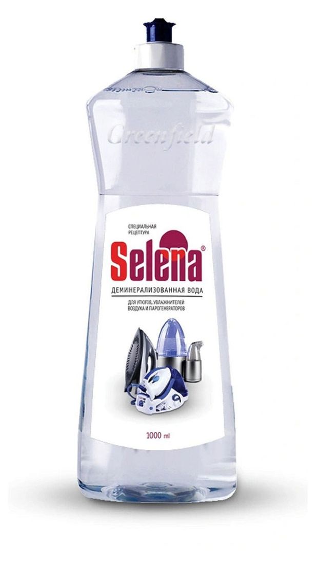Selena Вода для утюгов Selena деминерализованная, 1 л