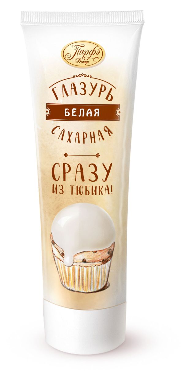 Парфэ Сахарная глазурь Парфэ белая, 120 г