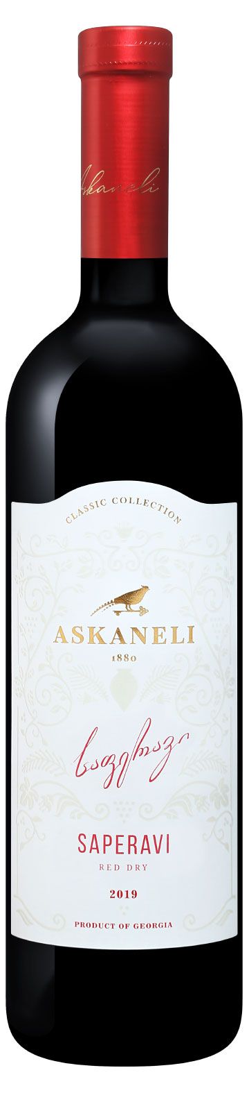 Асканели Вино Askaneli Саперави красное сухое Грузия, 0,75 л
