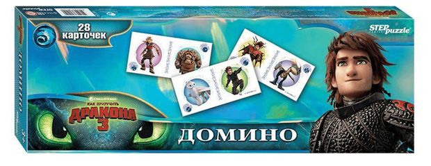 Step Puzzle Домино Step Puzzle DreamWorks Как приручить дракона 3
