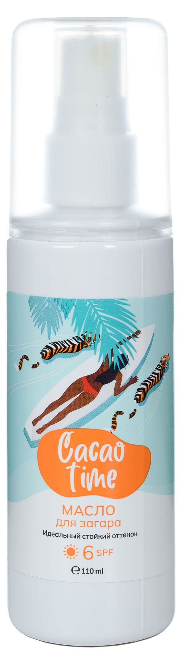 Family Cosmetics Спрей солнцезащитный для легкого загара Family Cosmetics SPF 6, 110 мл