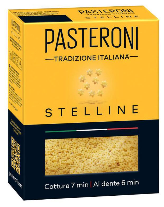 Макаронные изделия Pasteroni Stelline звездочки, 400 г