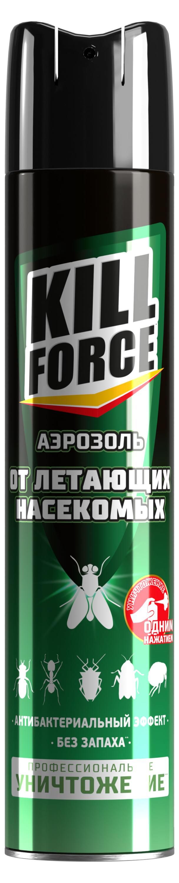 Kill Force Аэрозоль инсектицидный Kill Force от летающих 350 мл