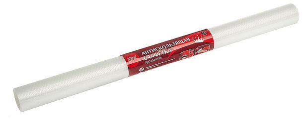 HomeQueen Салфетка антискользящая HomeQueen прозрачная, 0,6х1,5 м