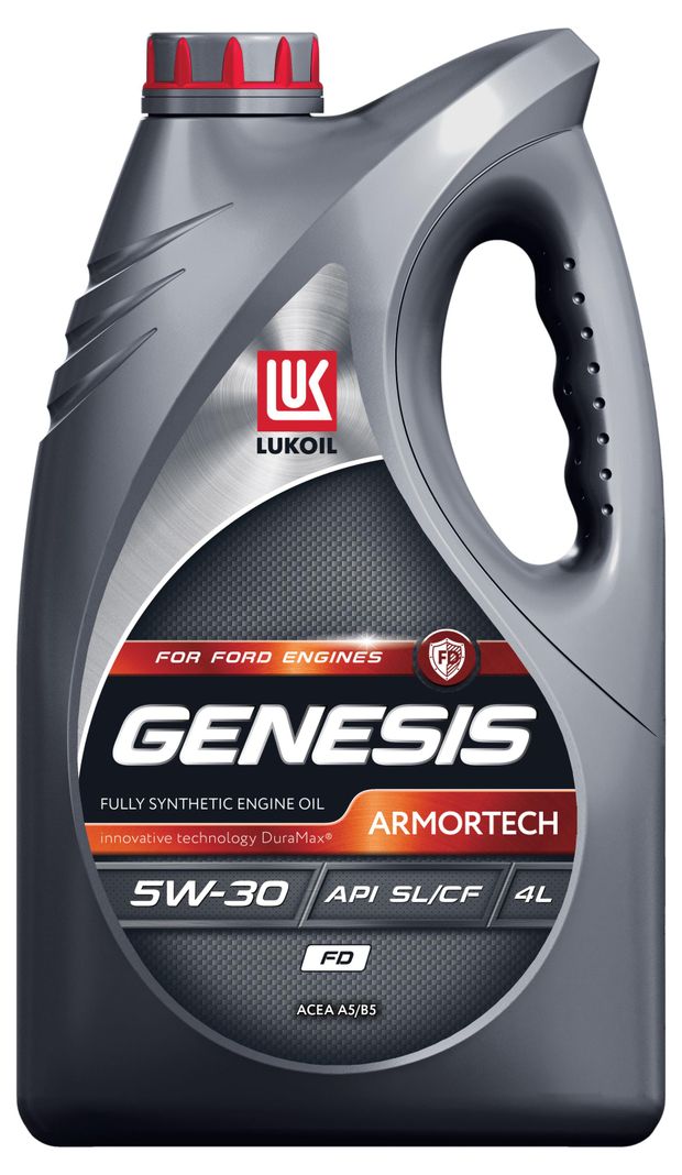 Лукойл Масло моторное Лукойл Genesis Armortech FD 5W-30 синтетическое, 4 л