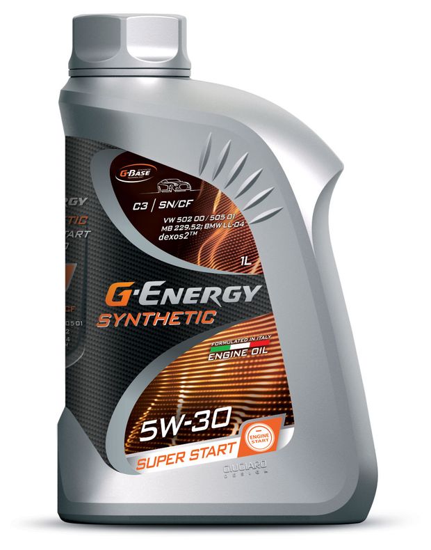 G-Energy Масло моторное G-Energy Synthetic Super Start 5W-30 синтетическое, 4 л