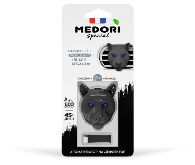 Medori Ароматизатор Medori 3D Silver Fleece парфюм на дефлектор