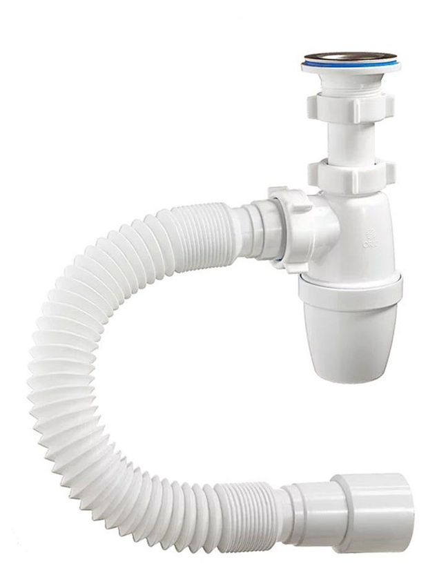 Orio Сифон Orio 1 1/4"с гофротрубой, 40 мм