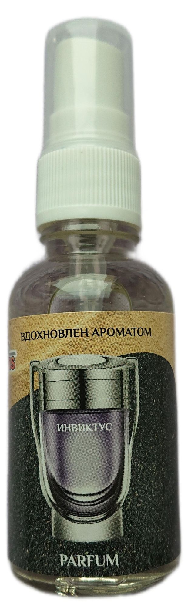 Avto Vins Ароматизатор автомобильный Avto Vins спрей парфюм Инвиктус, 30 мл