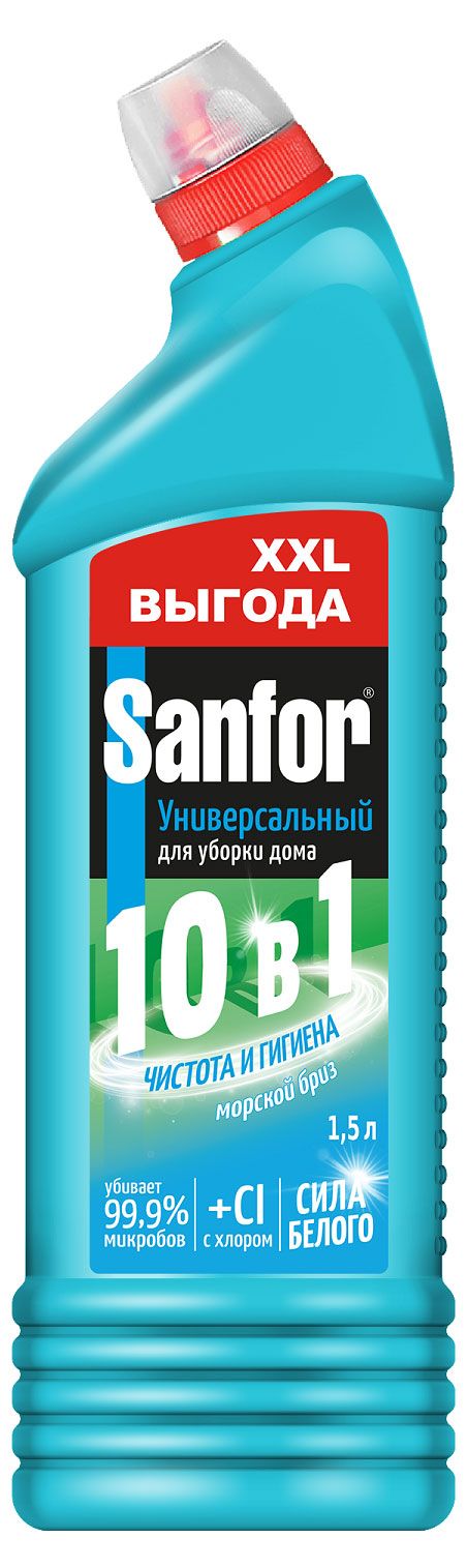 Sanfor Средство санитарно-гигиеническое Sanfor Универсал Морской бриз, 1500 мл