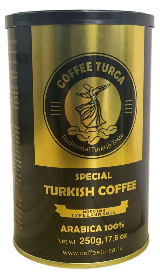 Coffee Turca Кофе молотый Coffee Turca Turkish coffee арабика, 250 г
