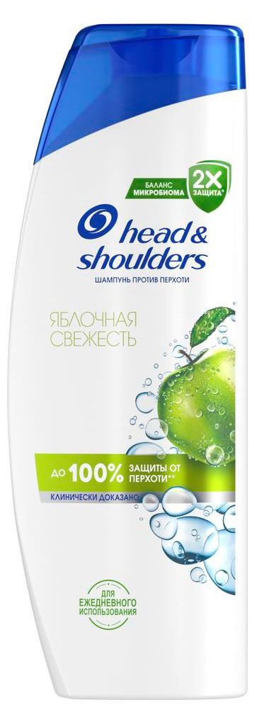 Head & Shoulders Шампунь для волос Head&amp;Shoulders Яблочная свежесть против перхоти, 600 мл