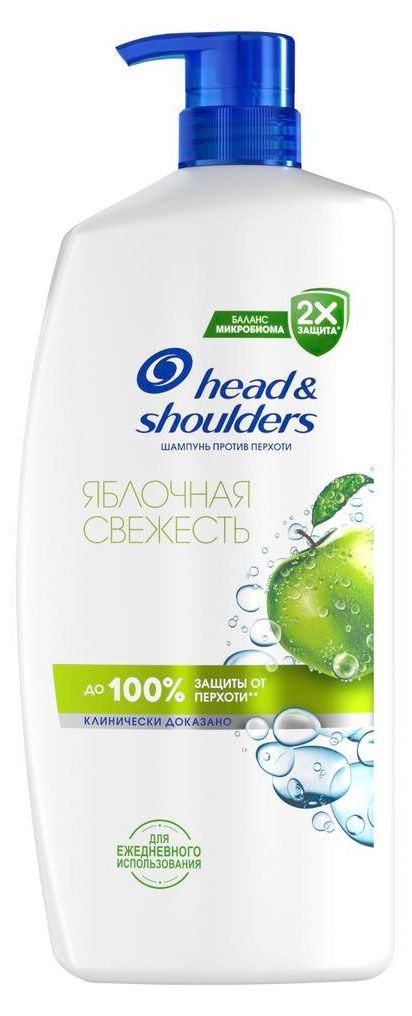 Шампунь для волос Head&amp;Shoulders Яблочная свежесть против перхоти, 800 мл