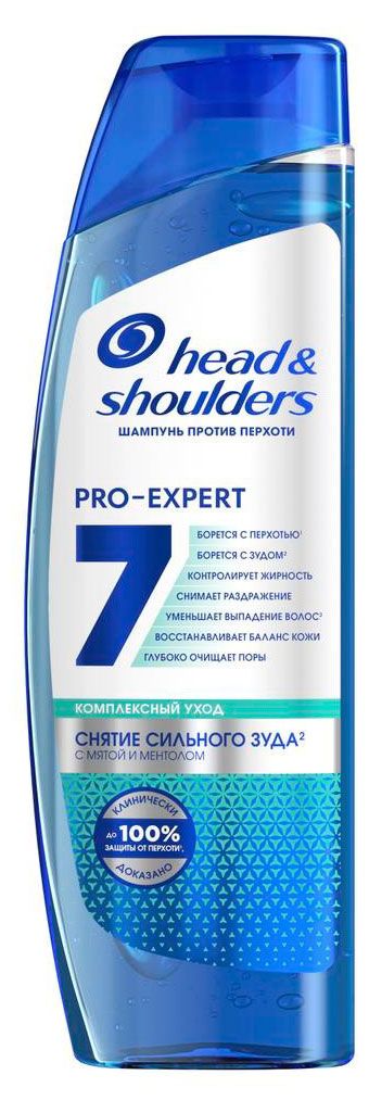 Шампунь для волос Head&amp;Shoulders Pro-Expert 7 против против сильного зуда, 300 мл