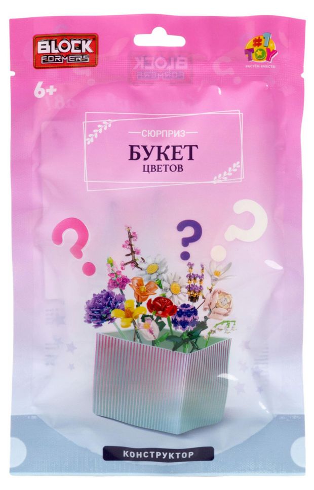 1TOY 3D-конструктор 1TOY Blockformers Букет цветов
