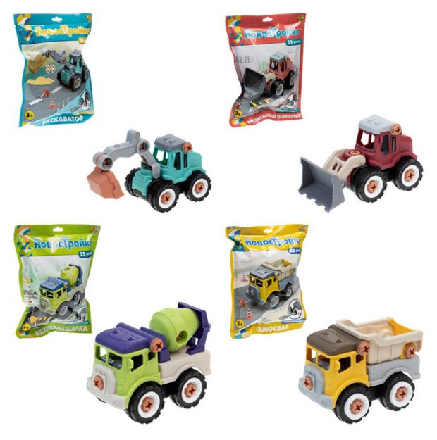 1TOY Конструктор 1TOY Новостройка, 1 шт в ассортименте