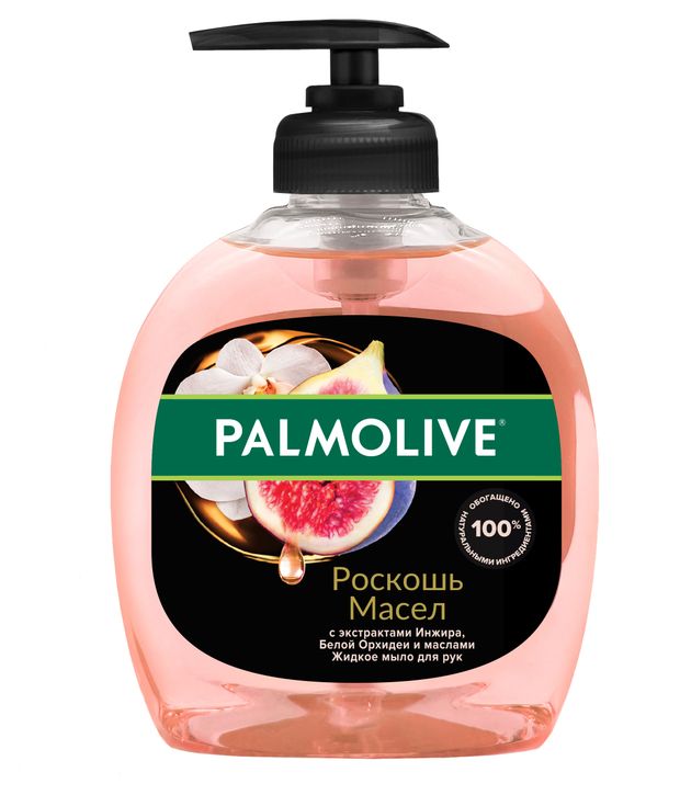 Palmolive Жидкое мыло Palmolive Роскошь масел Инжир и орхидея, 300 мл
