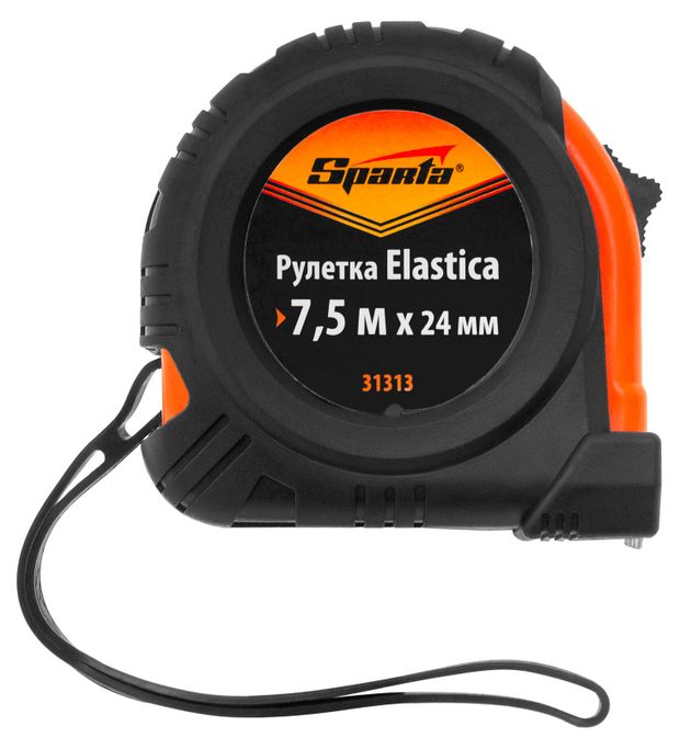 Sparta Рулетка Sparta Elastica с лентой, 7,5 м х 24 мм