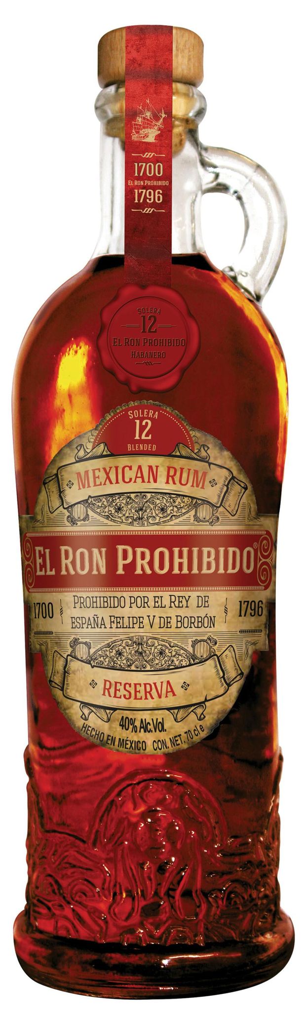 El Ron Prohibido Ром El Ron Prohibido 12 лет Мексика, 0,7 л