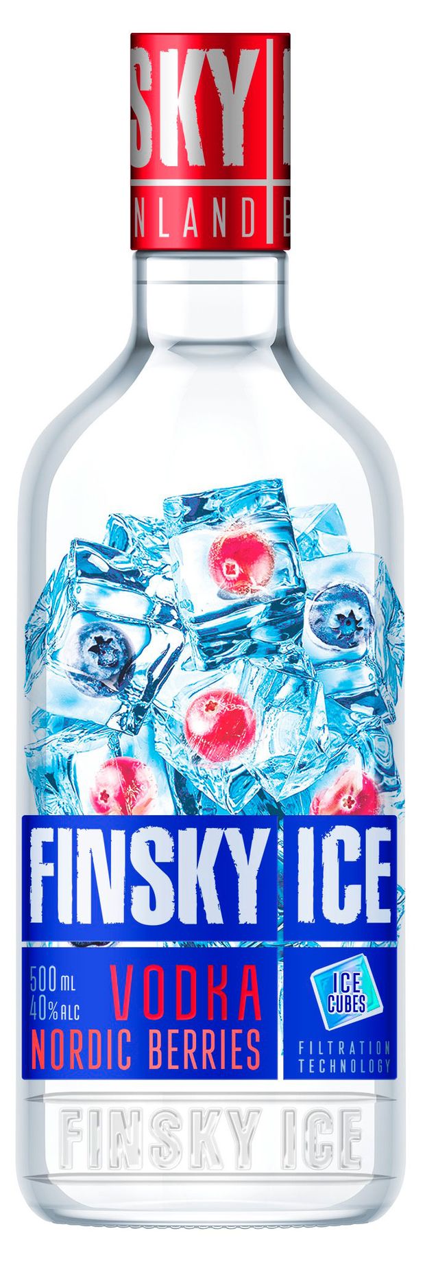Finsky Ice Водка Finsky Ice Северные ягоды Россия, 0,5 л
