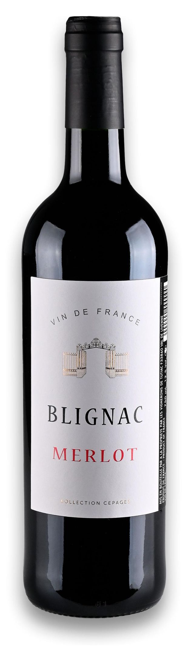 Blignac Вино Blignac Merlot красное полусухое Франция, 0,75 л