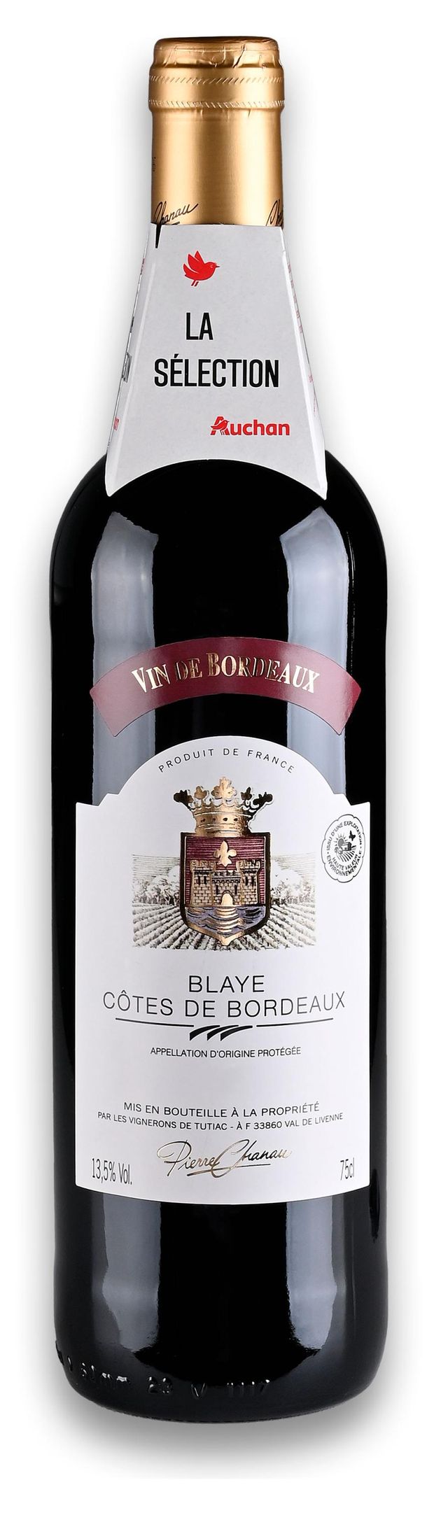 Pierre Chanau Вино Pierre Chanau Blaye Cotes de Bordeaux красное сухое Франция, 0,75 л