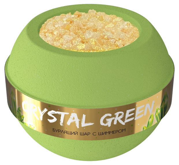 Fabrik cosmetology Шар бурлящий для ванны Fabrik cosmetology Crystal Green, 210 г