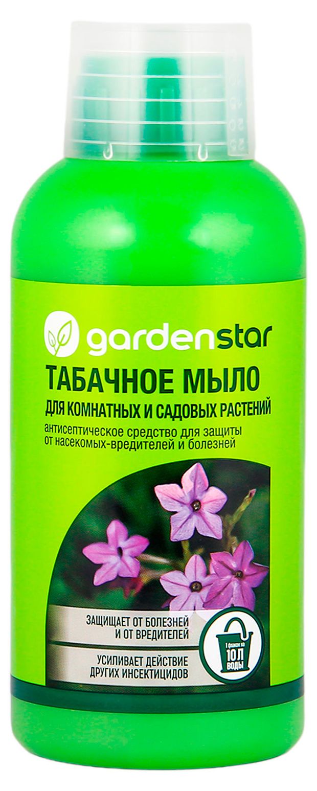 Garden Star Мыло табачное Garden Star для комнатных и садовых растений, 250 мл