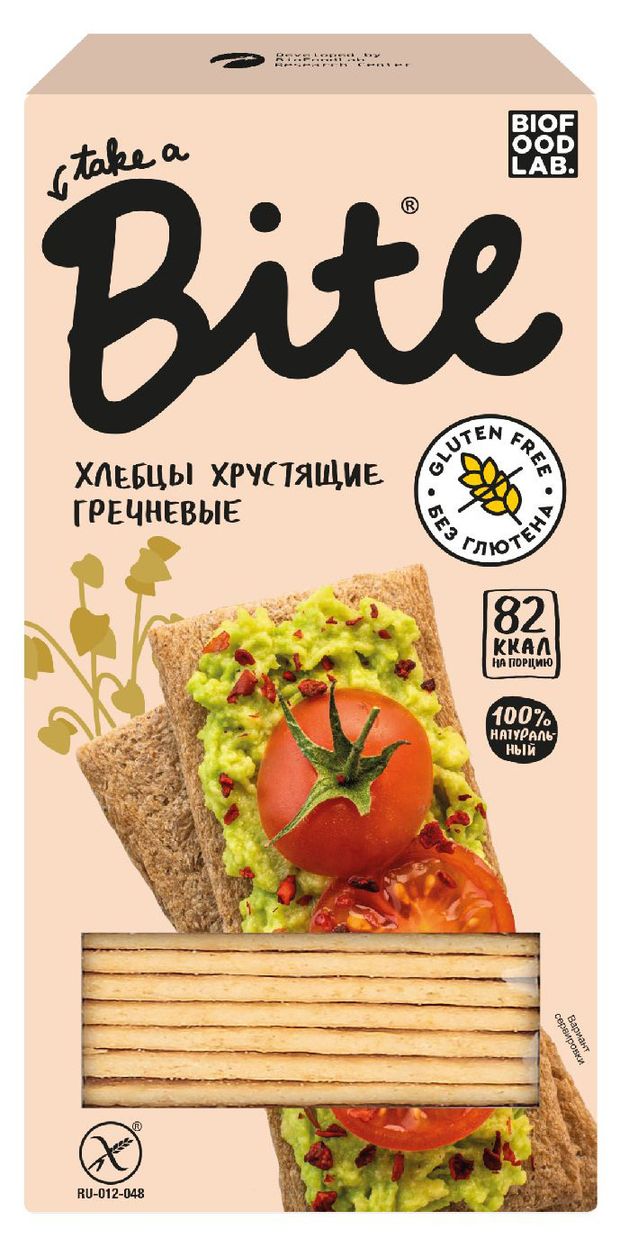 Take a Bite Хлебцы гречневые Take a Bite хрустящие, 150 г