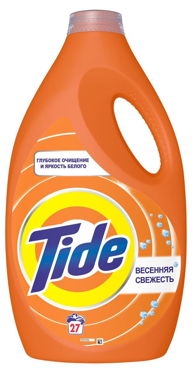 Ariel Гель для стирки Tide Весенняя свежесть, 1,755 л