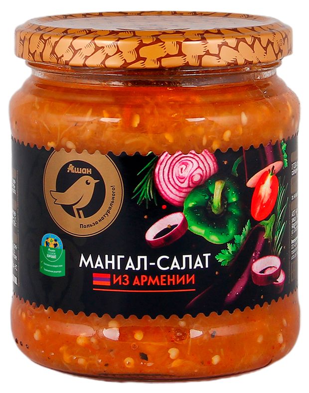 АШАН Золотая птица Мангал-салат АШАН Золотая птица, 450 г