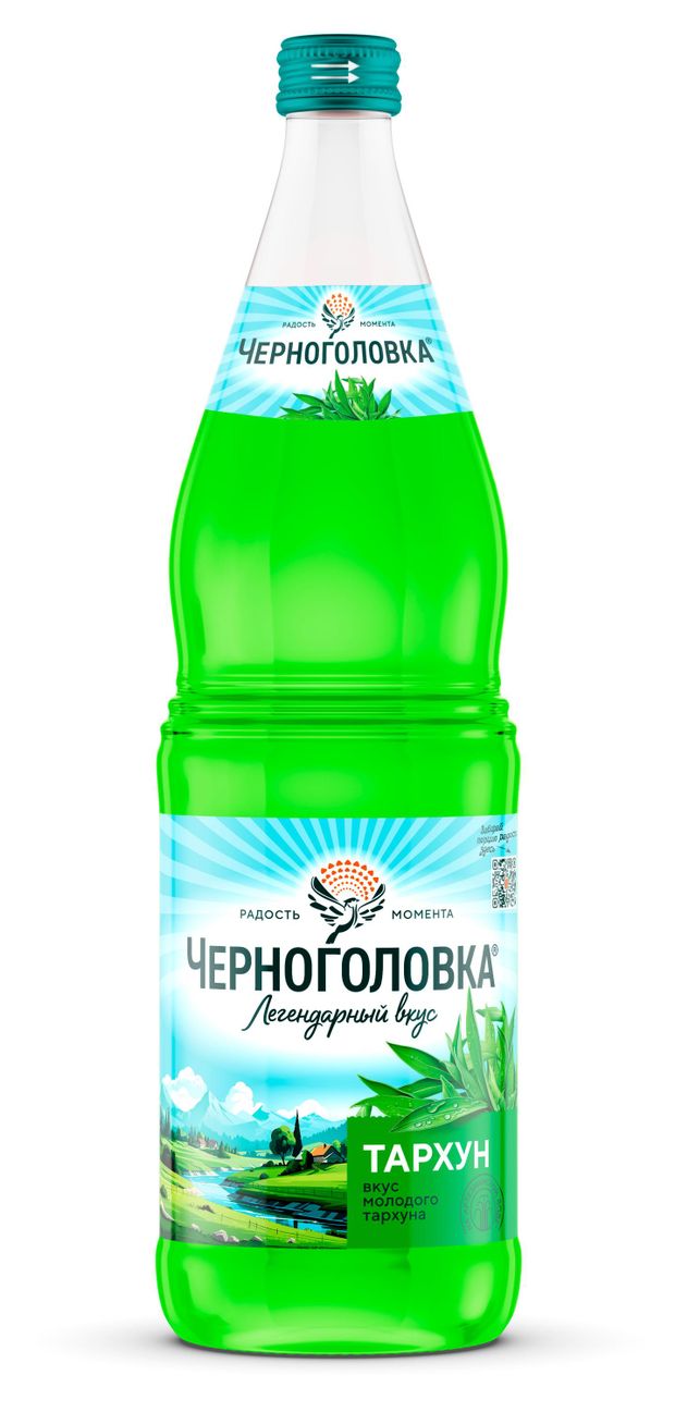 Черноголовка Напиток газированный Черноголовка Тархун, 1 л