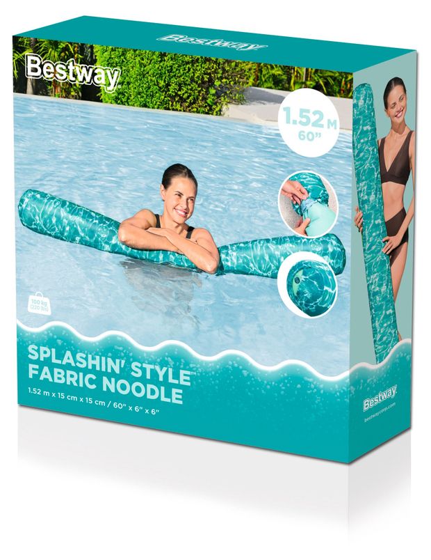 BESTWAY Нудл для плавания BESTWAY Splashin' Style с чехлом, 152x15 см в ассортименте