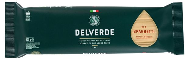 Delverde Макароны изделия Delverde 4 Spaghetti Италия, 500 г