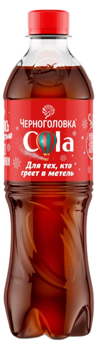 Черноголовка Напиток газированный Черноголовка Кола, 500 мл