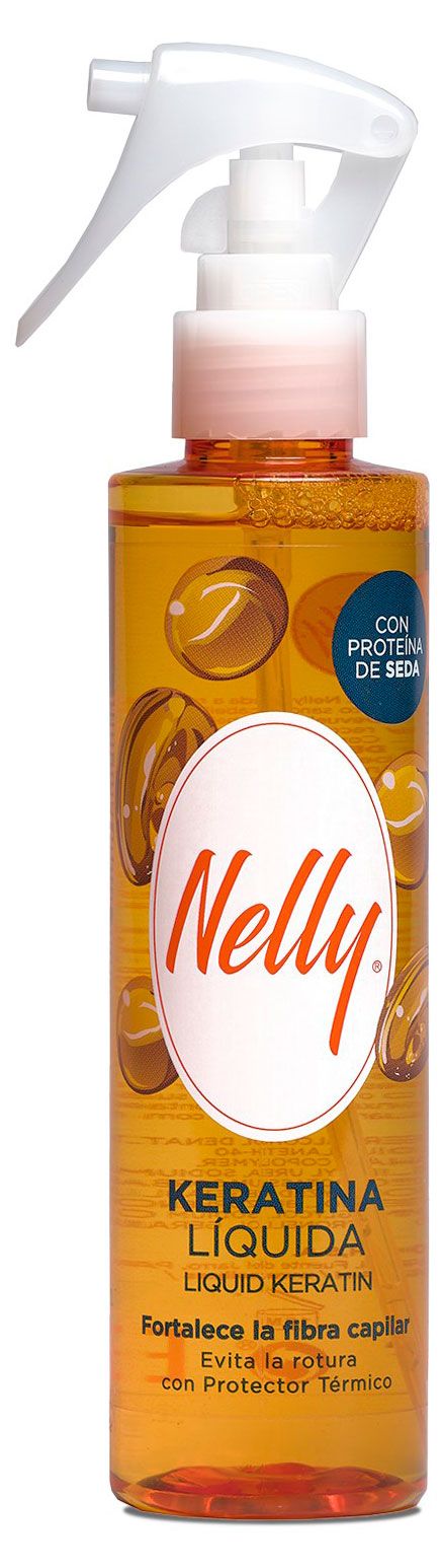 Nelly Спрей для волос Nelly Liquid Keratin Жидкий кератин Испания, 200 мл