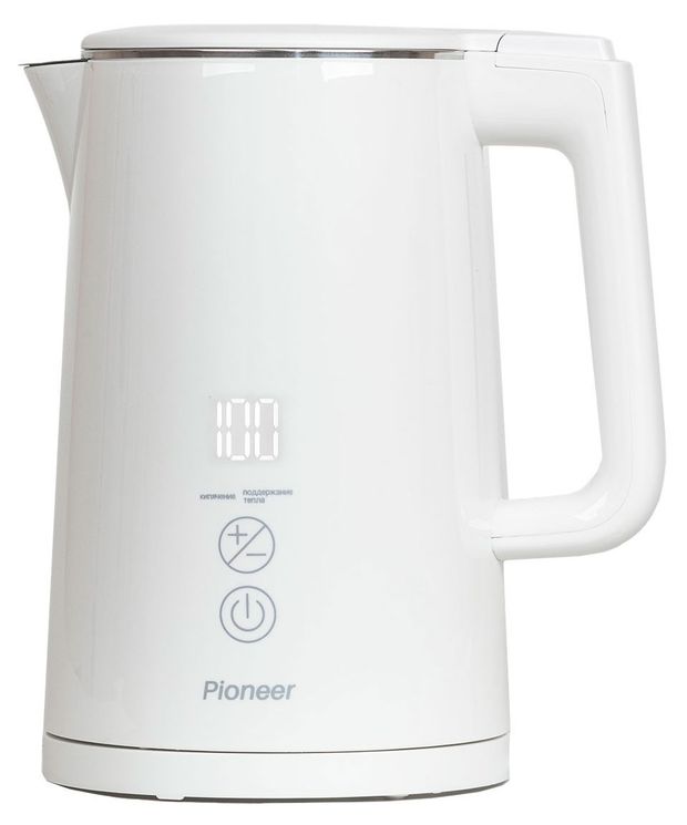 Pioneer Электрический чайник Pioneer KE577M White, 1,5 л