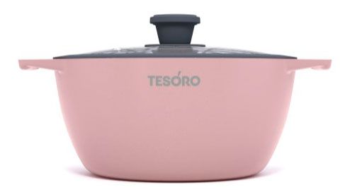 Нева Металл Посуда Кастрюля Нева Металл Посуда Tesoro Pink индукционная, 4 л