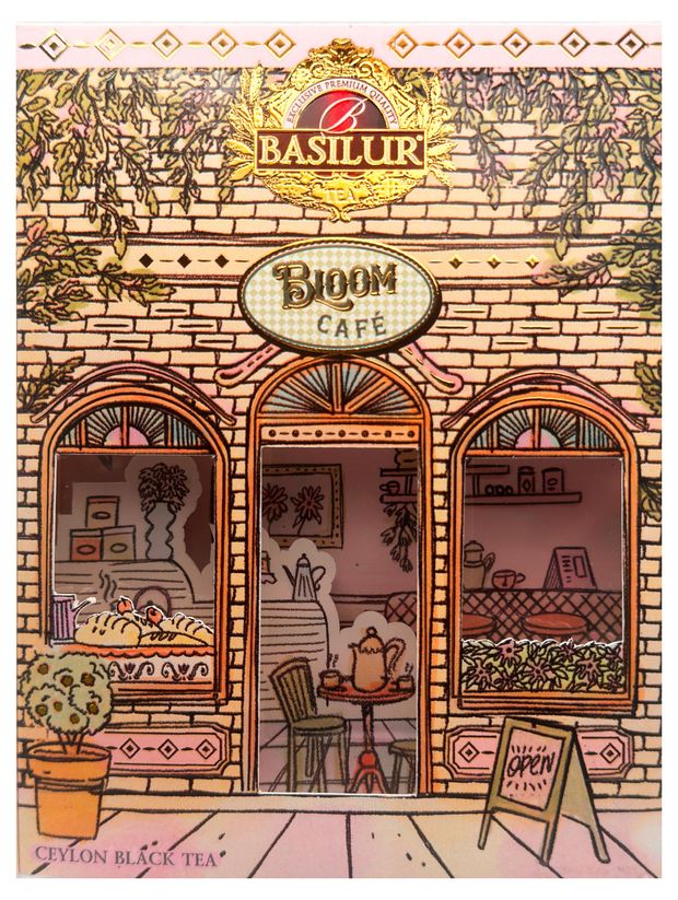 Basilur Чай черный Basilur Bloom caf Zesty Twist Шри-Ланка, 75 г