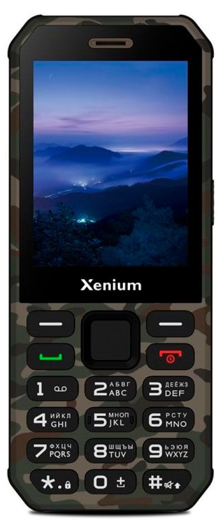 Xenium Мобильный телефон Xenium X300 green