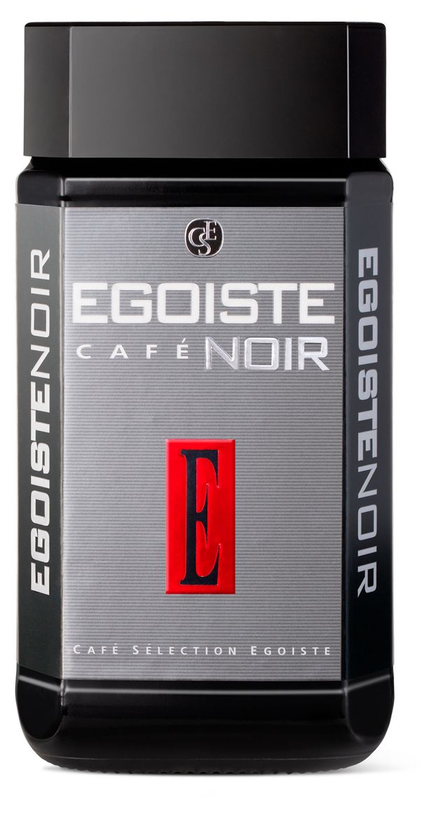 Egoiste Кофе растворимый Egoiste Cafe Noir Кенийская Арабика сублимированный Германия, 100 г