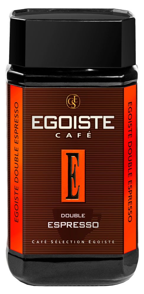 Egoiste Кофе растворимый Egoiste Double Espresso, 100 г