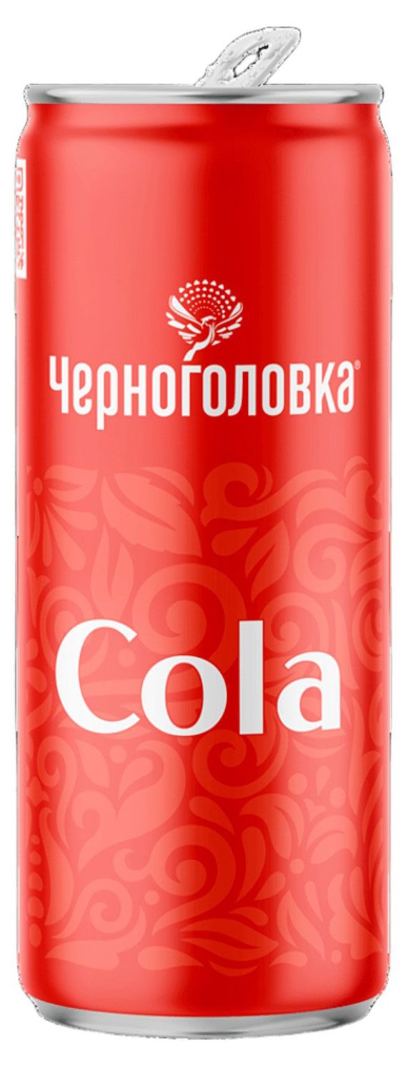Черноголовка Напиток газированный Черноголовка Кола, 330 мл