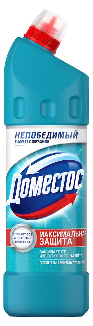 Чистящее средство гель универсальный Доместос Свежесть Атлантики, 1 л