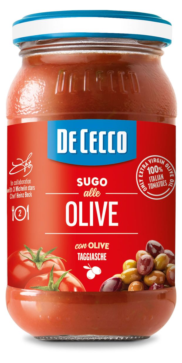 De Cecco Соус томатный De Cecco с оливками Италия, 200 г